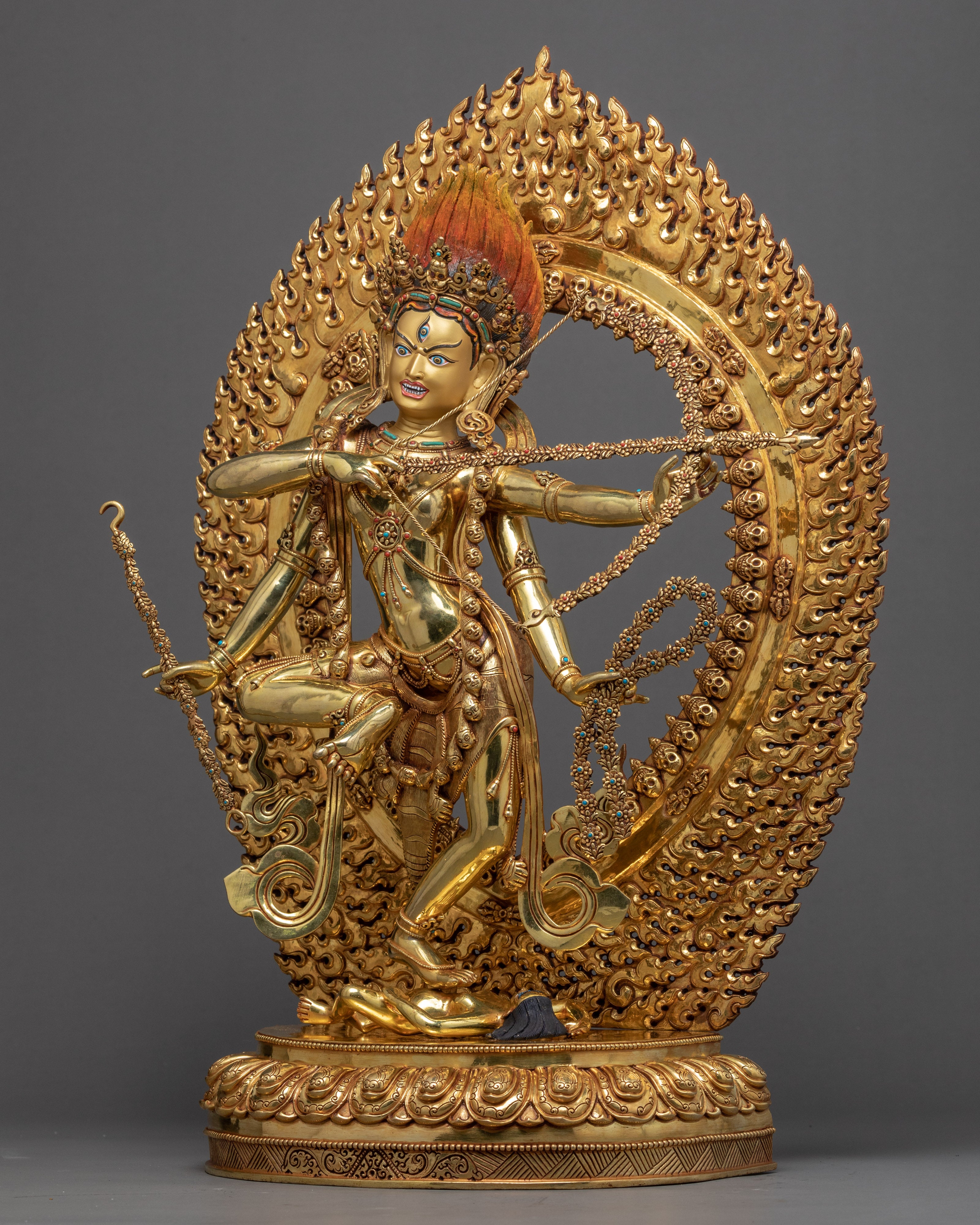 Kurukulla Dakini Sculpture | Handmade Himalayan Art