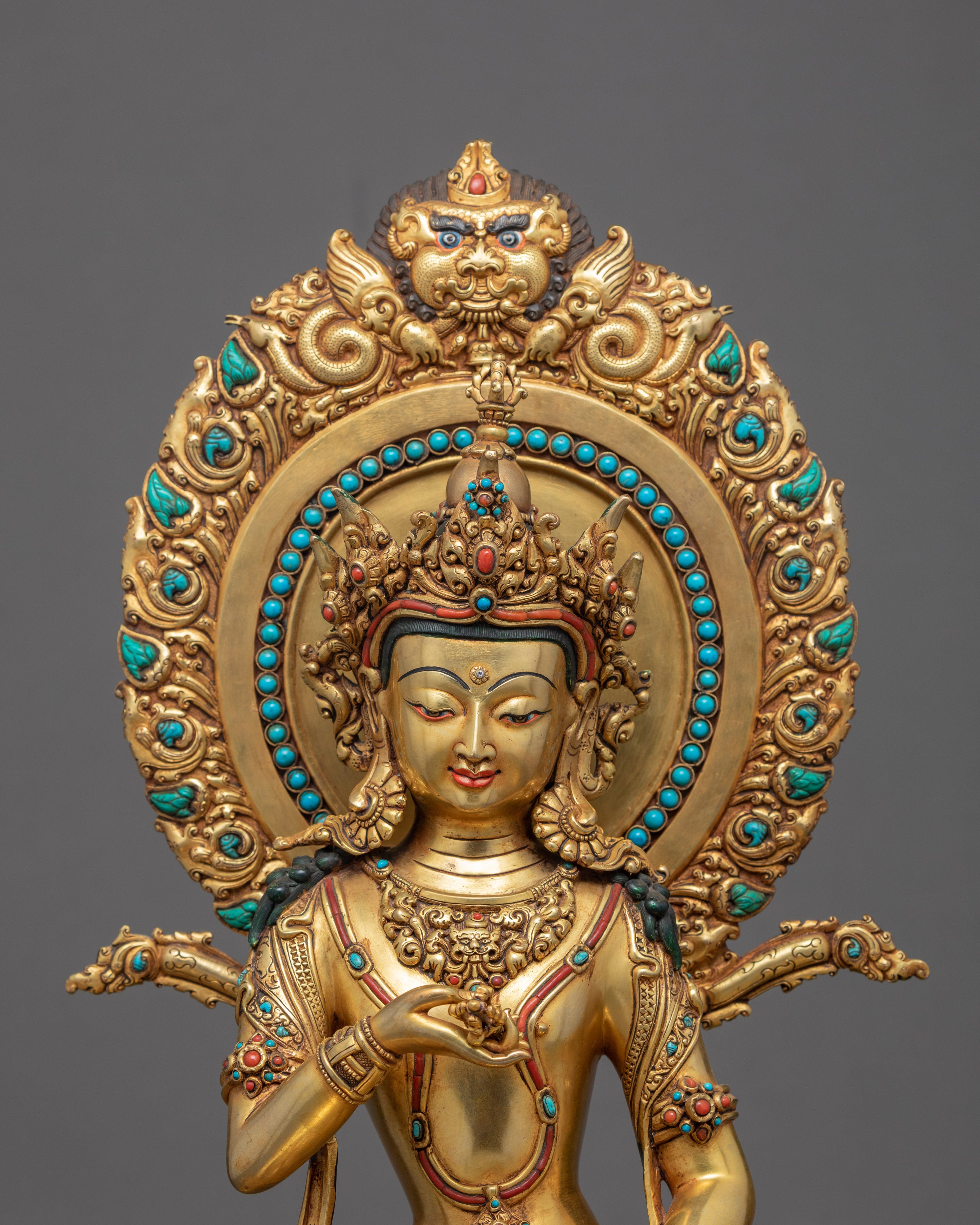 Tibetan Dorje Sempa Statue | Bodhisattva Vajrasattva Art