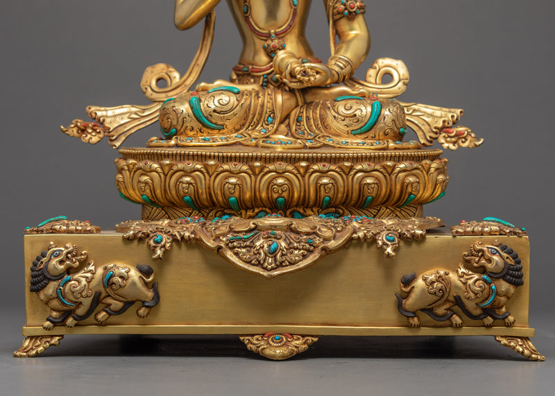 Tibetan Dorje Sempa Statue | Bodhisattva Vajrasattva Art