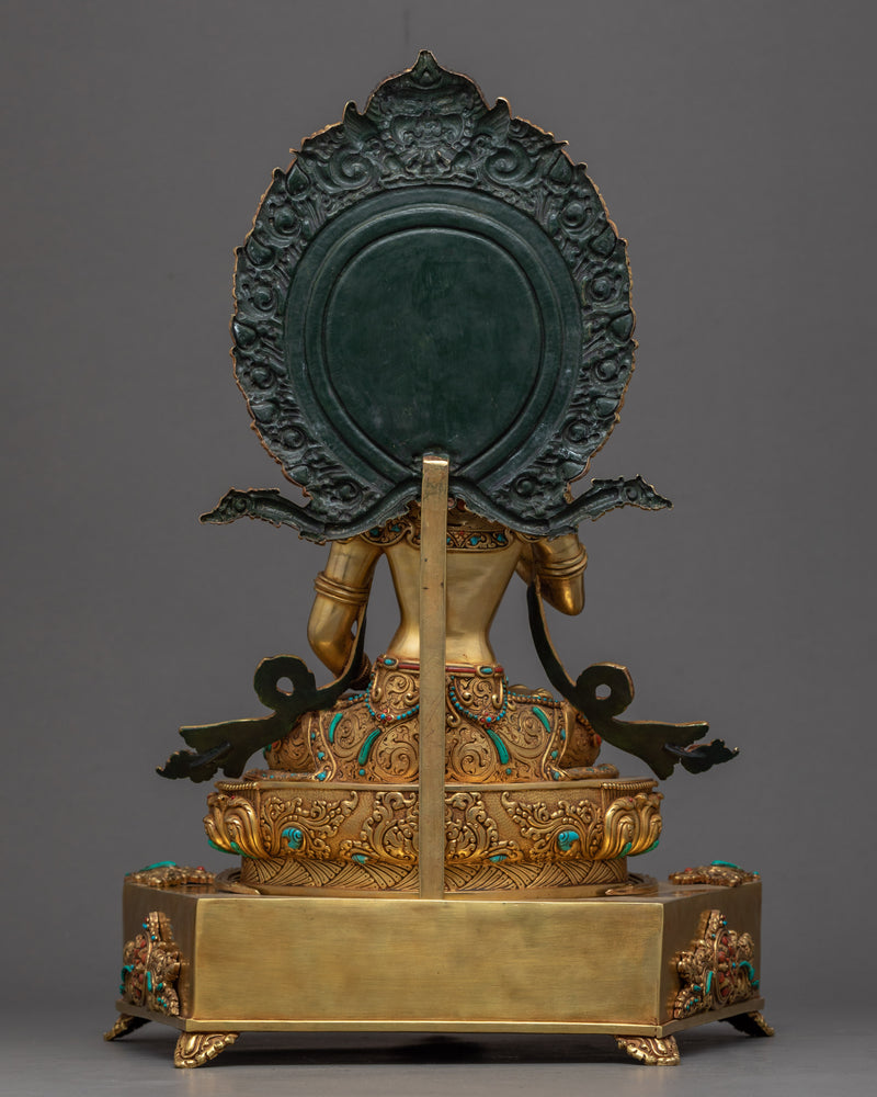 Tibetan Dorje Sempa Statue | Bodhisattva Vajrasattva Art