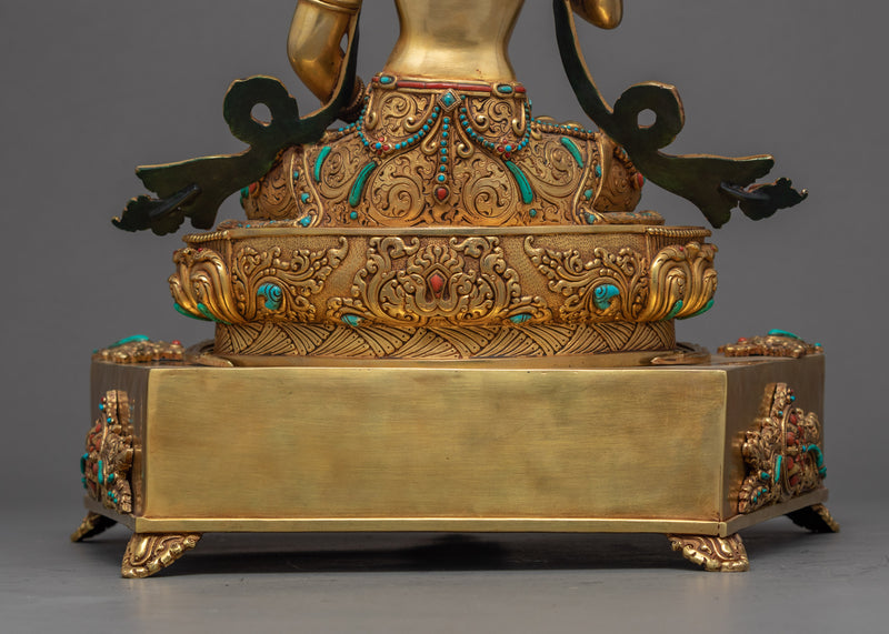 Tibetan Dorje Sempa Statue | Bodhisattva Vajrasattva Art