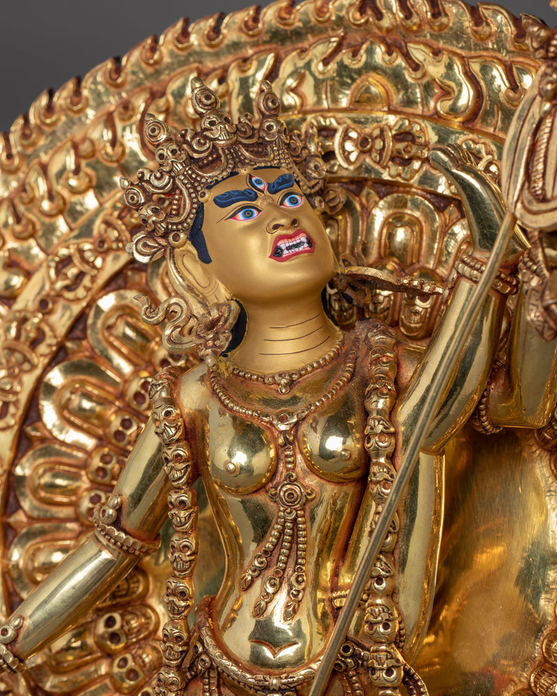Flying Vajrayogini Statue | Yogini of Tantric Buddhism