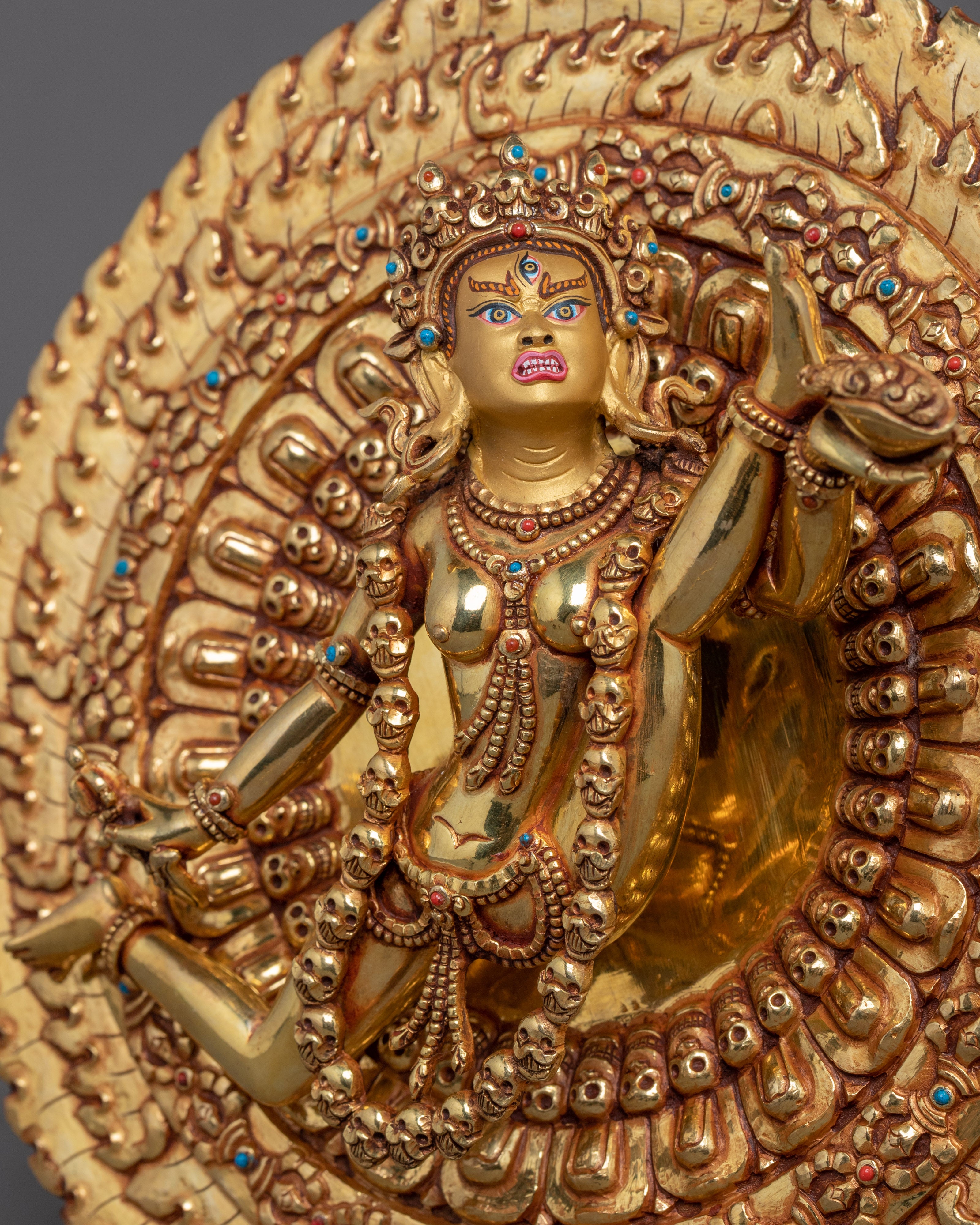 Vajrayogini Dakini Sculpture | Tanitic Female Buddha