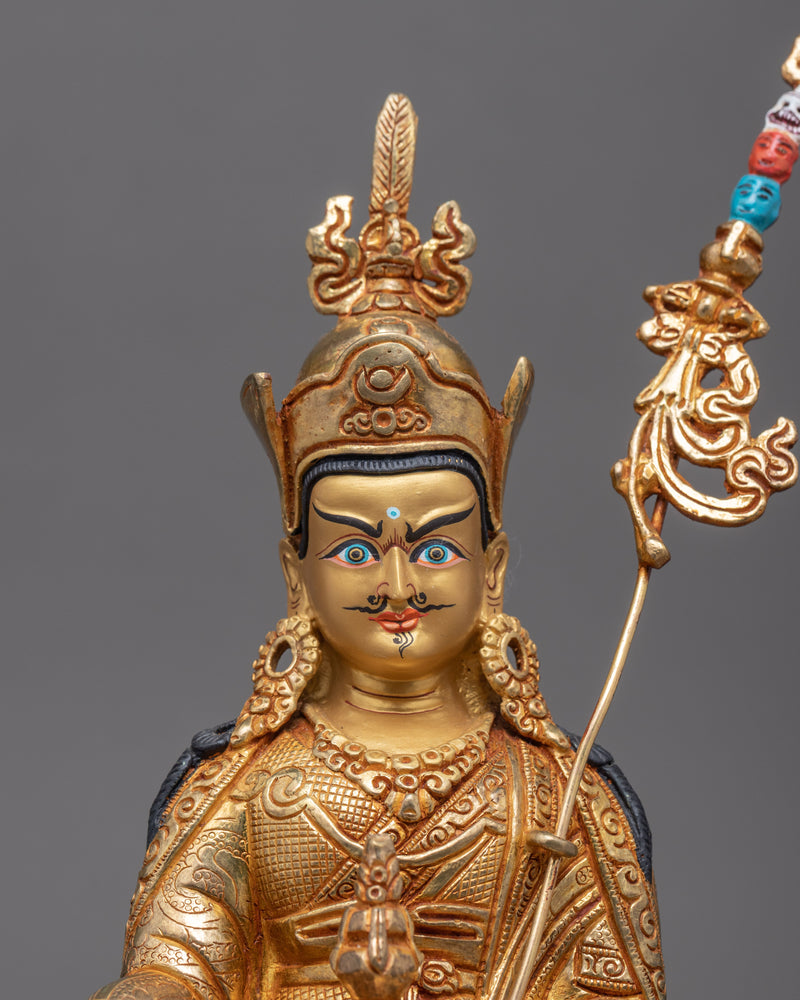 Padmasambhava Guru Statue | Handmade Tibetan Guru Rinpoche