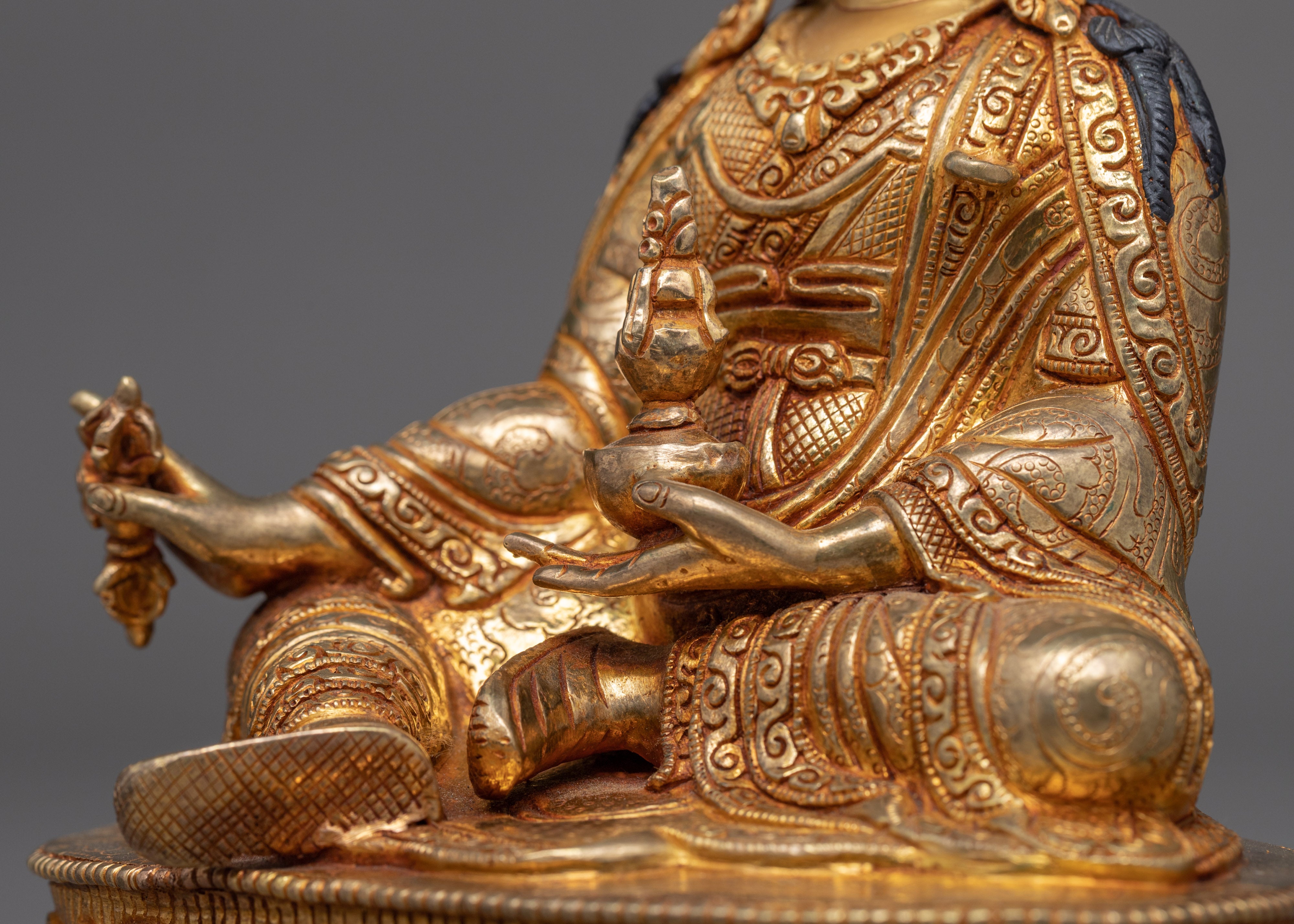 Padmasambhava Guru Statue | Handmade Tibetan Guru Rinpoche