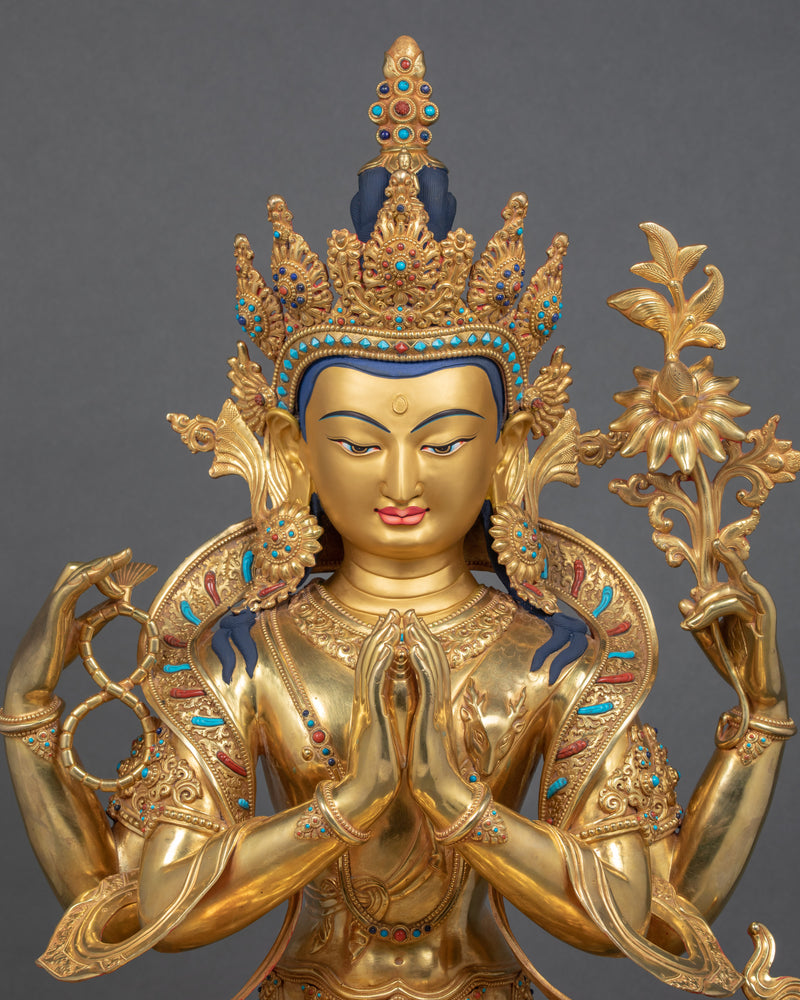 Large Chenrezig Statue | Bodhisattava of Compassion