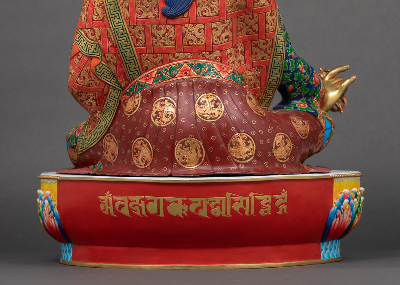 Large Guru Padmasambhava Statue | Tibetan Buddhist Artwork