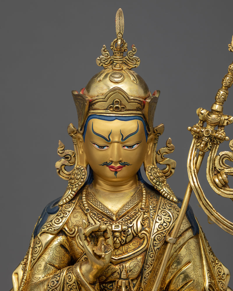 Guru Padmasambhava Figurine | Tibetan Buddhist Master