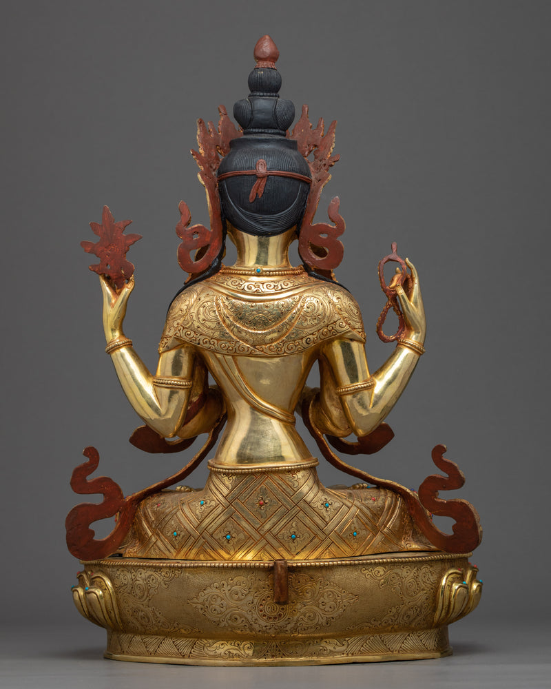 Avalokiteshvara Chenrezig Statue | Bodhisattva of Compassion