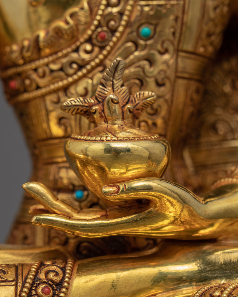 Bhaiṣajyaguru Statue | Hand-Made Medicine Buddha Artwork