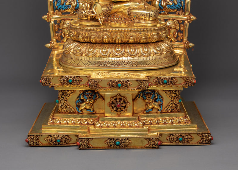 Bhaiṣajyaguru Statue | Hand-Made Medicine Buddha Artwork