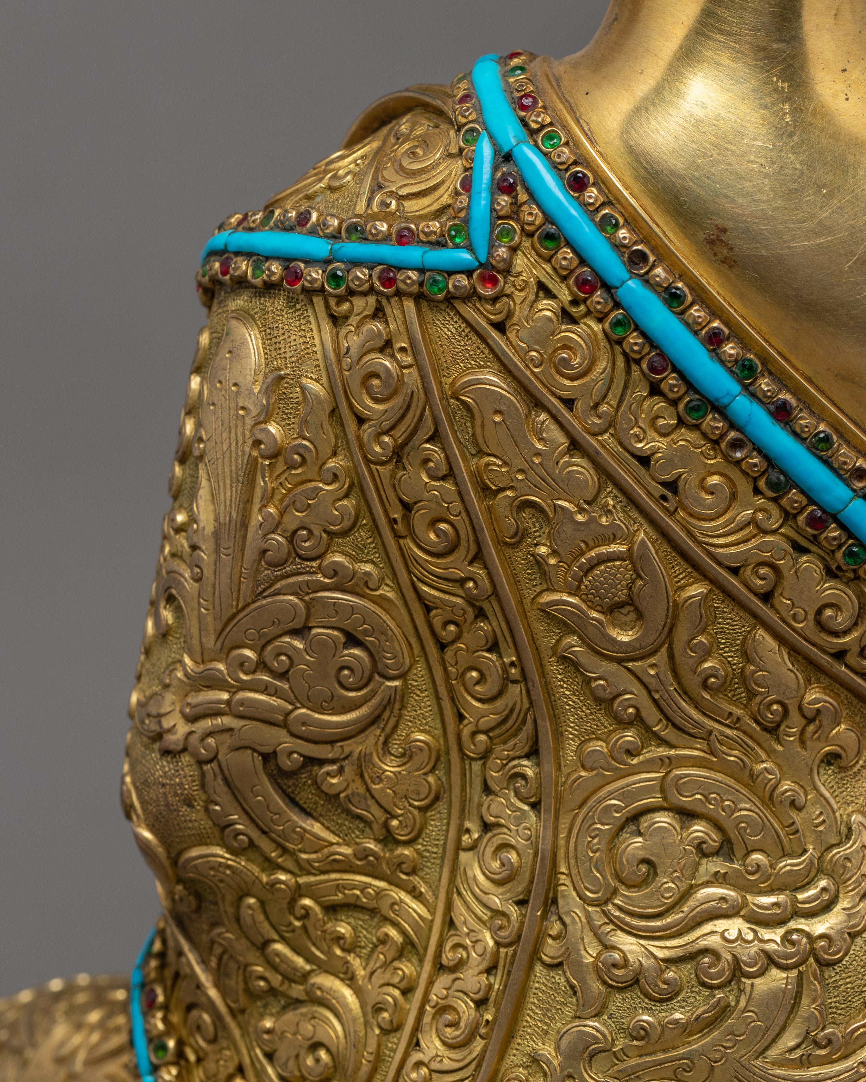 Shakyamuni Buddha Tibetan Sculpture | Traditional Himalayan Art
