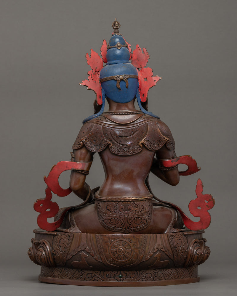 Vajrasattva Copper Statue | Tibetan Dorje Sempa