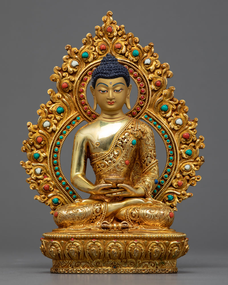 Three Wise Buddhas Set Statue | Traditional Himalayan Artwork
