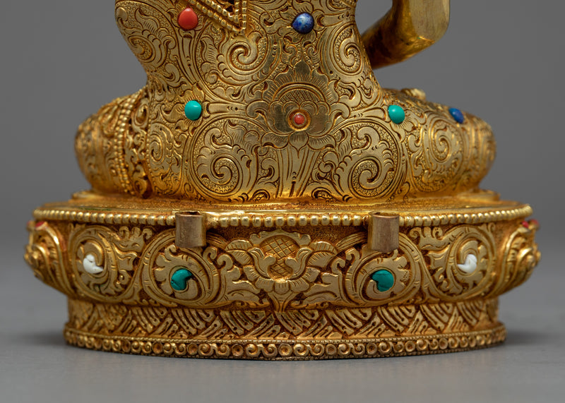 Three Wise Buddhas Set Statue | Traditional Himalayan Artwork