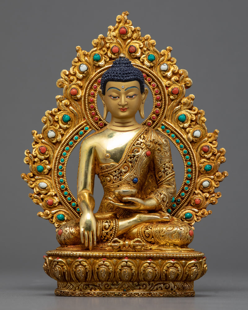 Three Wise Buddhas Set Statue | Traditional Himalayan Artwork