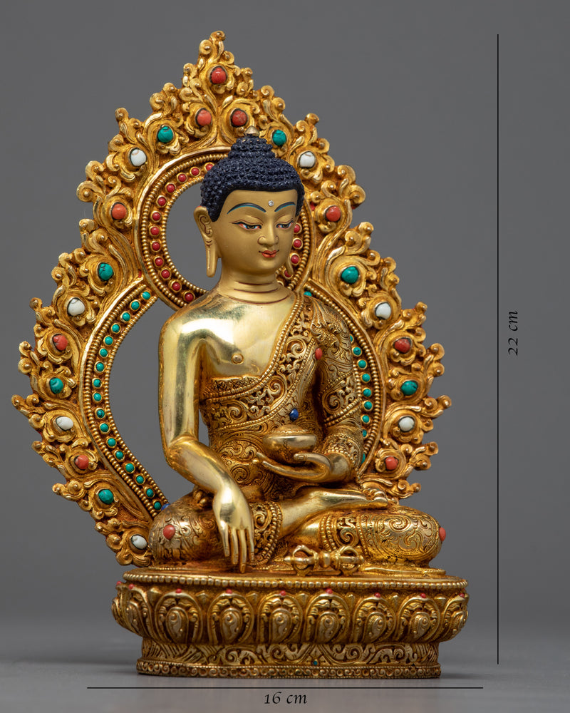 Three Wise Buddhas Set Statue | Traditional Himalayan Artwork