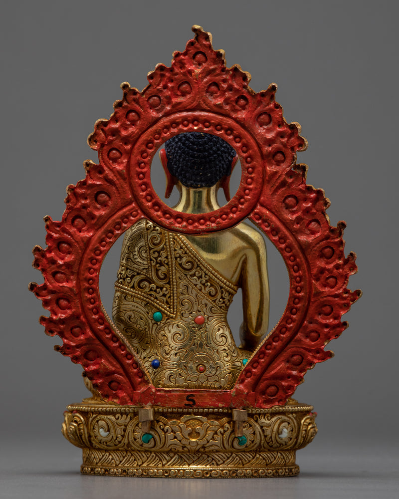 Three Wise Buddhas Set Statue | Traditional Himalayan Artwork