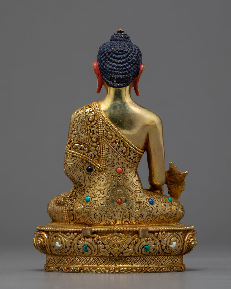 Three Wise Buddhas Set Statue | Traditional Himalayan Artwork
