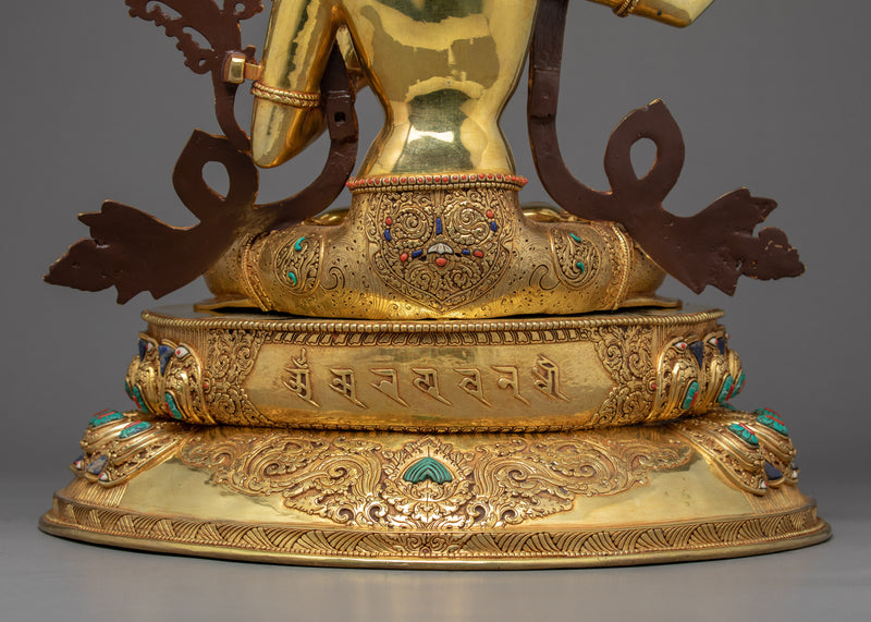 Manjushri Art | Himalayan Bodhisattva Statue