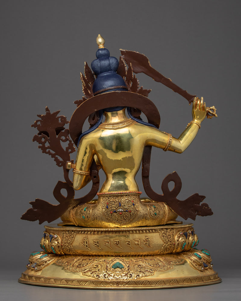 Manjushri Art | Himalayan Bodhisattva Statue
