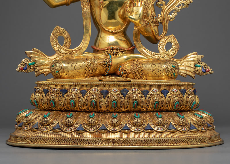 Manjushri Art | Himalayan Bodhisattva Statue