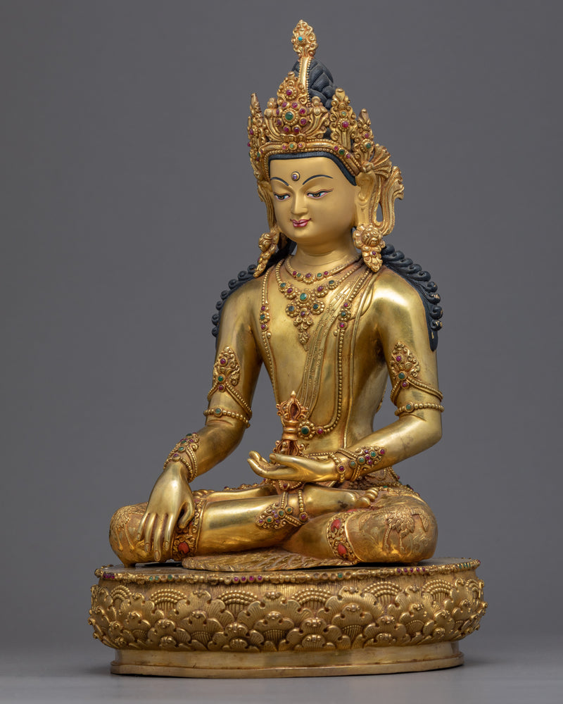 Mitrugpa Buddha Statue | Hand-carved Buddhist Art of Nepal