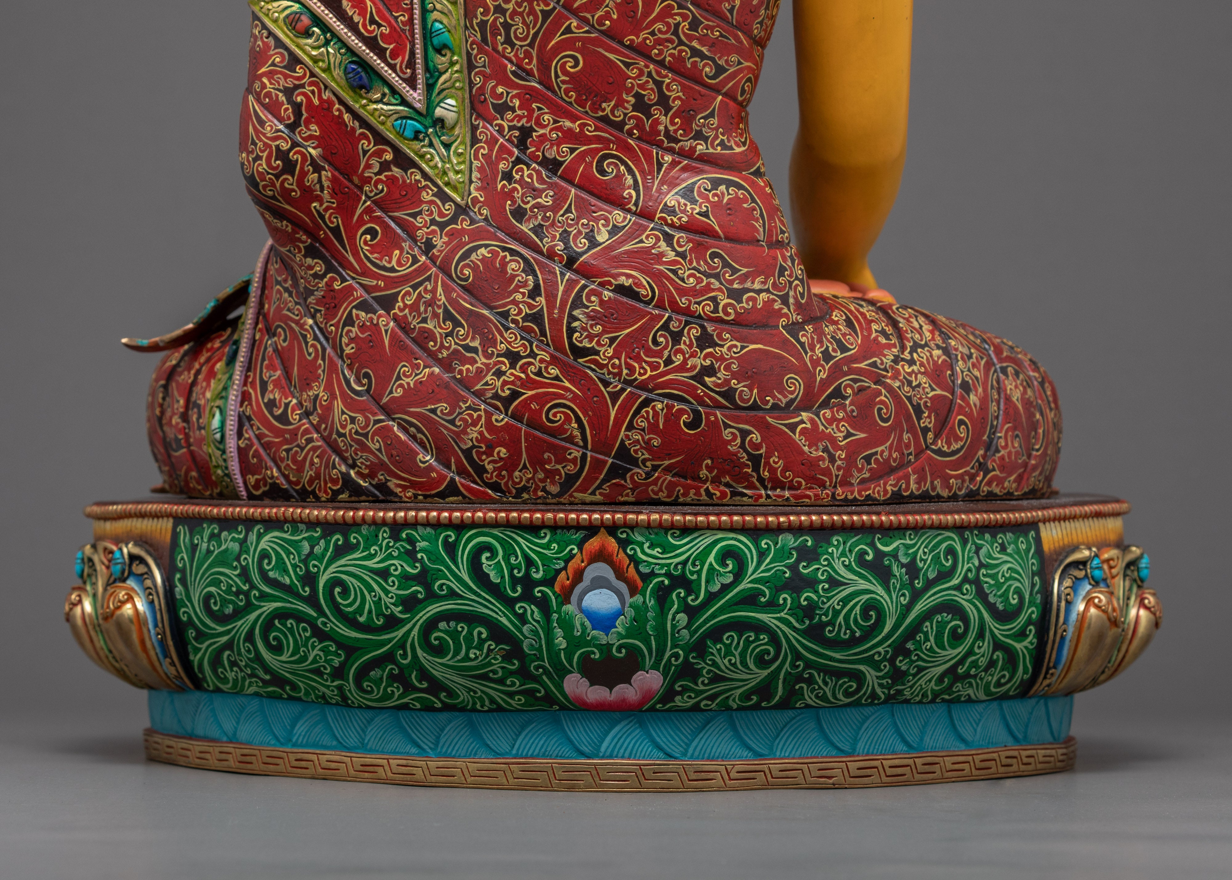 Buddha Gautama Siddhartha | Hand-Carved Buddhist Deity Statue