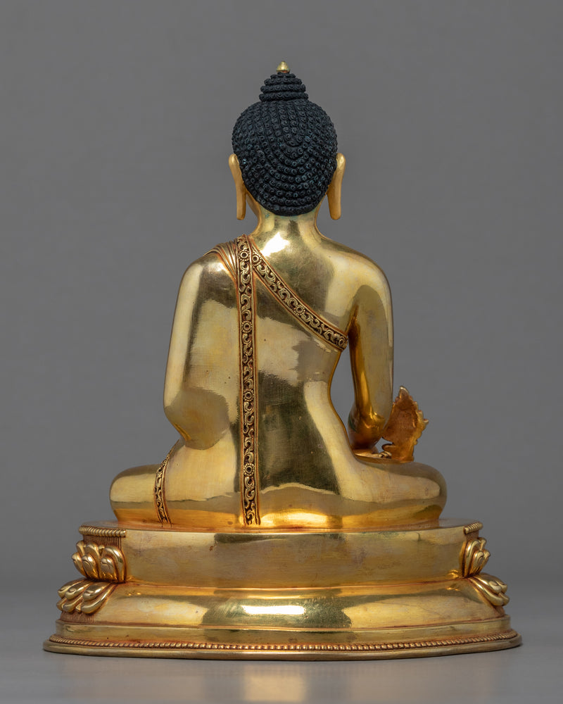 Medicine Buddha Sculpture Craft | Traditional Buddhist Art