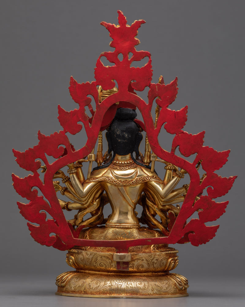Cundi Statue | Hand-Carved Buddhist Deity Art