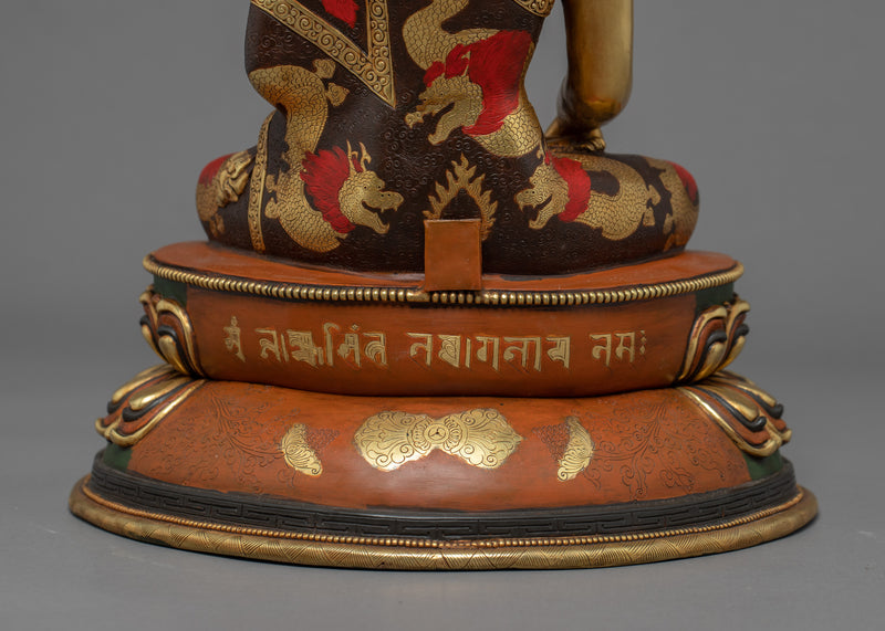 Buddha Shakyamuni Statue | Traditional Himalayan Tibet Art