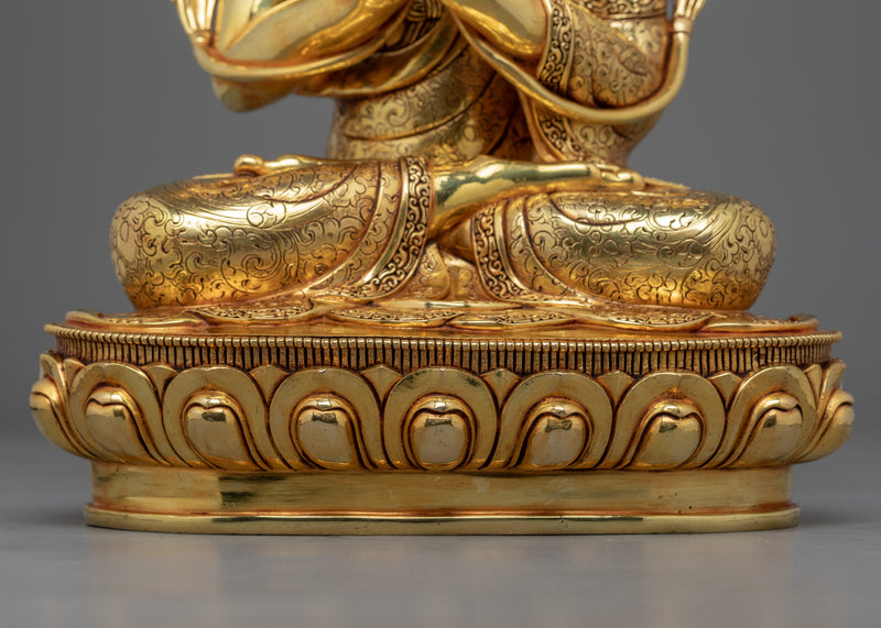 Je Tsongkhapa Statue for Meditation and Ritual | "The Man From Tsongkha" Art