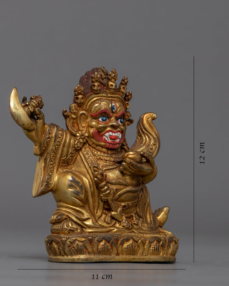 Mahakala Bernagchen Sculpture | Traditional Tibetan Art