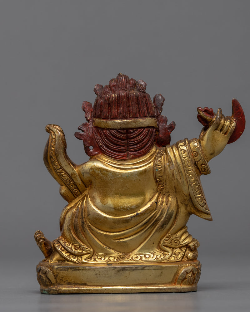 Mahakala Bernagchen Sculpture | Traditional Tibetan Art