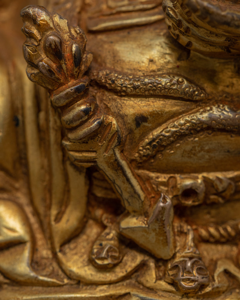 Mahakala Bernagchen Sculpture | Traditional Tibetan Art