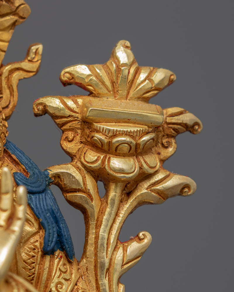 Manjushri Bodhisattva Deity Sculpture | Traditional Himalayan Art