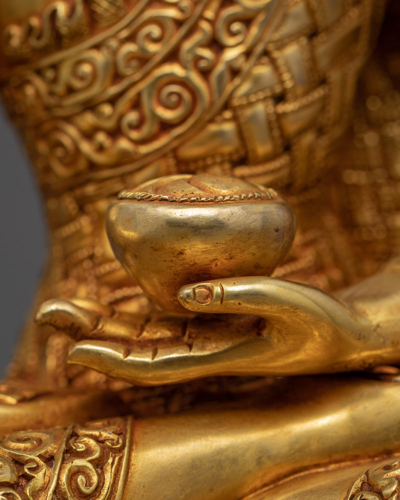 Shakyamuni Buddha Figurine | Tibetan Himalayan Artwork