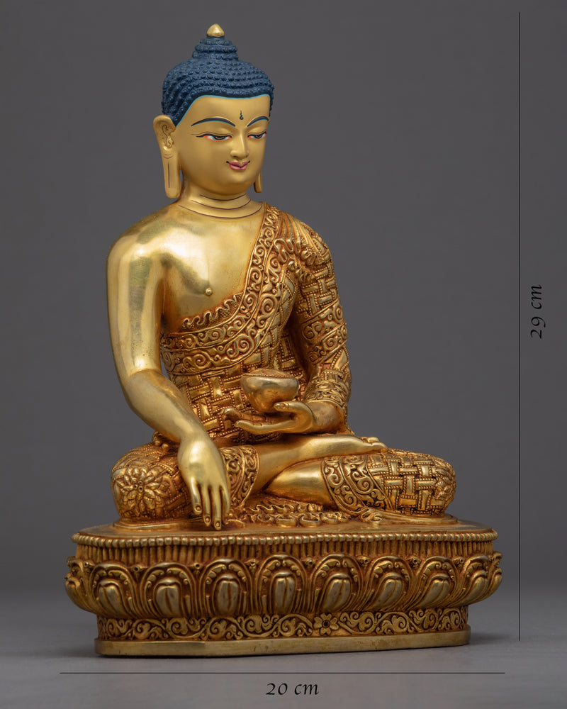 Shakyamuni Buddha Figurine | Tibetan Himalayan Artwork