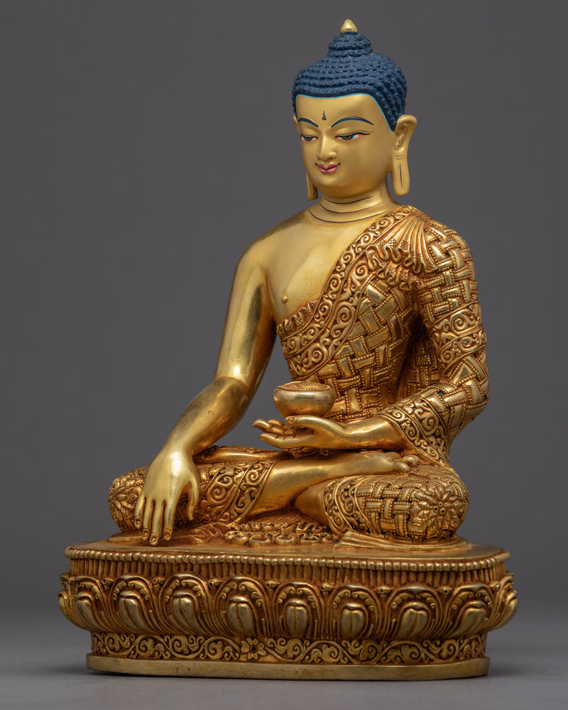 Shakyamuni Buddha Figurine | Tibetan Himalayan Artwork