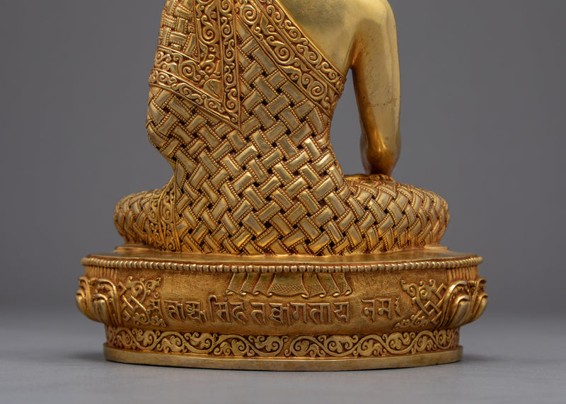Shakyamuni Buddha Figurine | Tibetan Himalayan Artwork