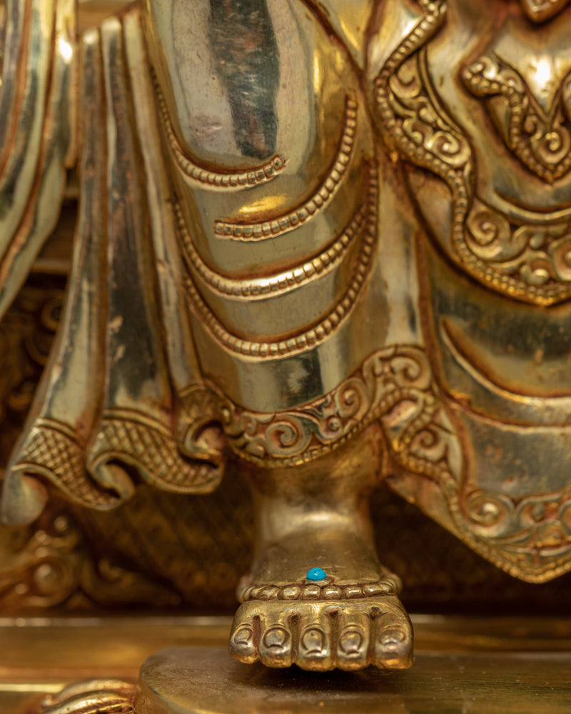 Maitreya The Future Buddha Statue | Traditionally Hand Carved Art