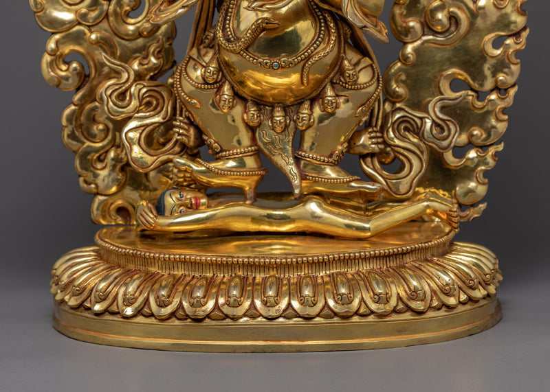 Mahakala Sakya Statue | Traditional Himalayan Art