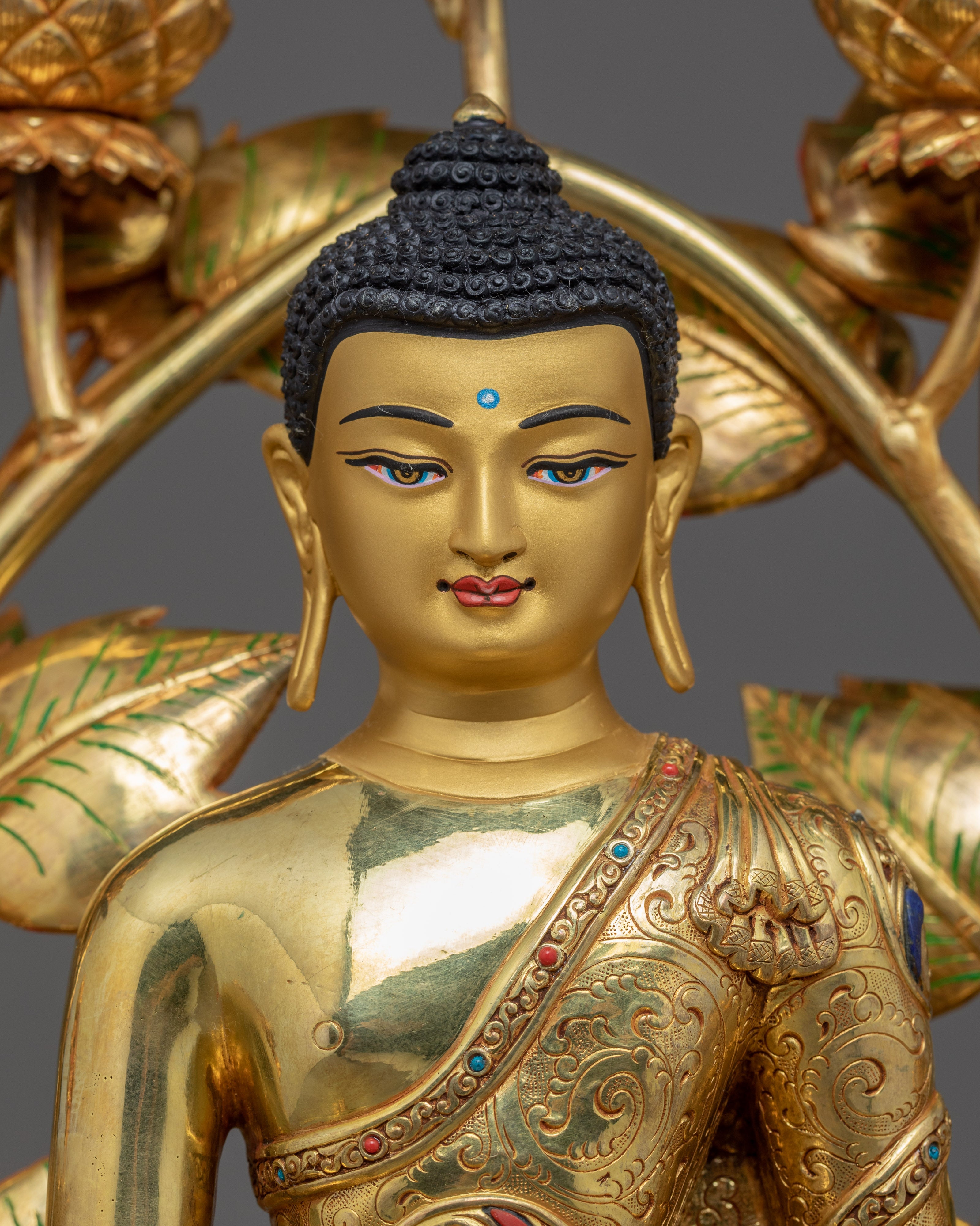 Shakyamuni Buddha Figurine | Hand-Crafted Himalayan Art