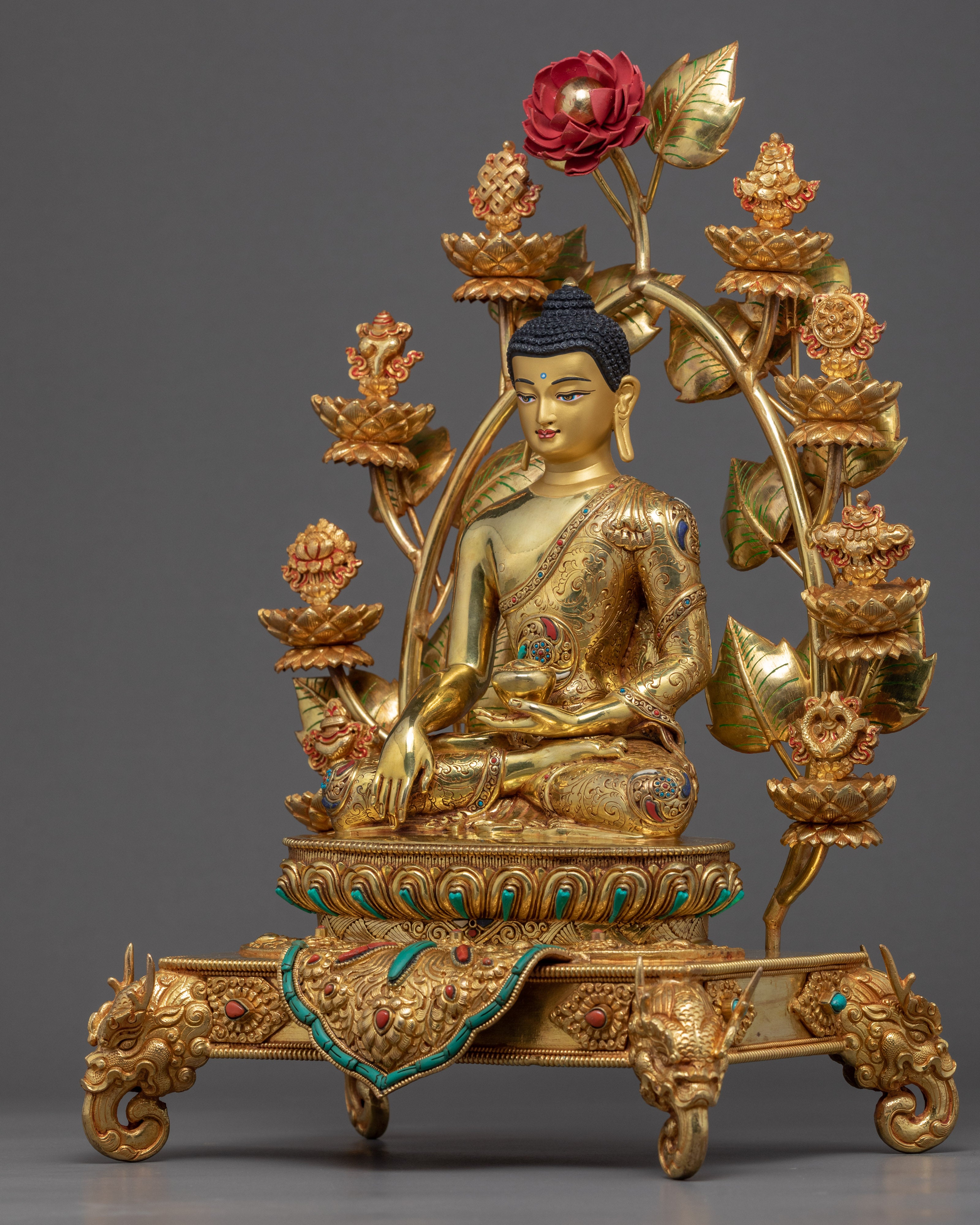 Shakyamuni Buddha Figurine | Hand-Crafted Himalayan Art