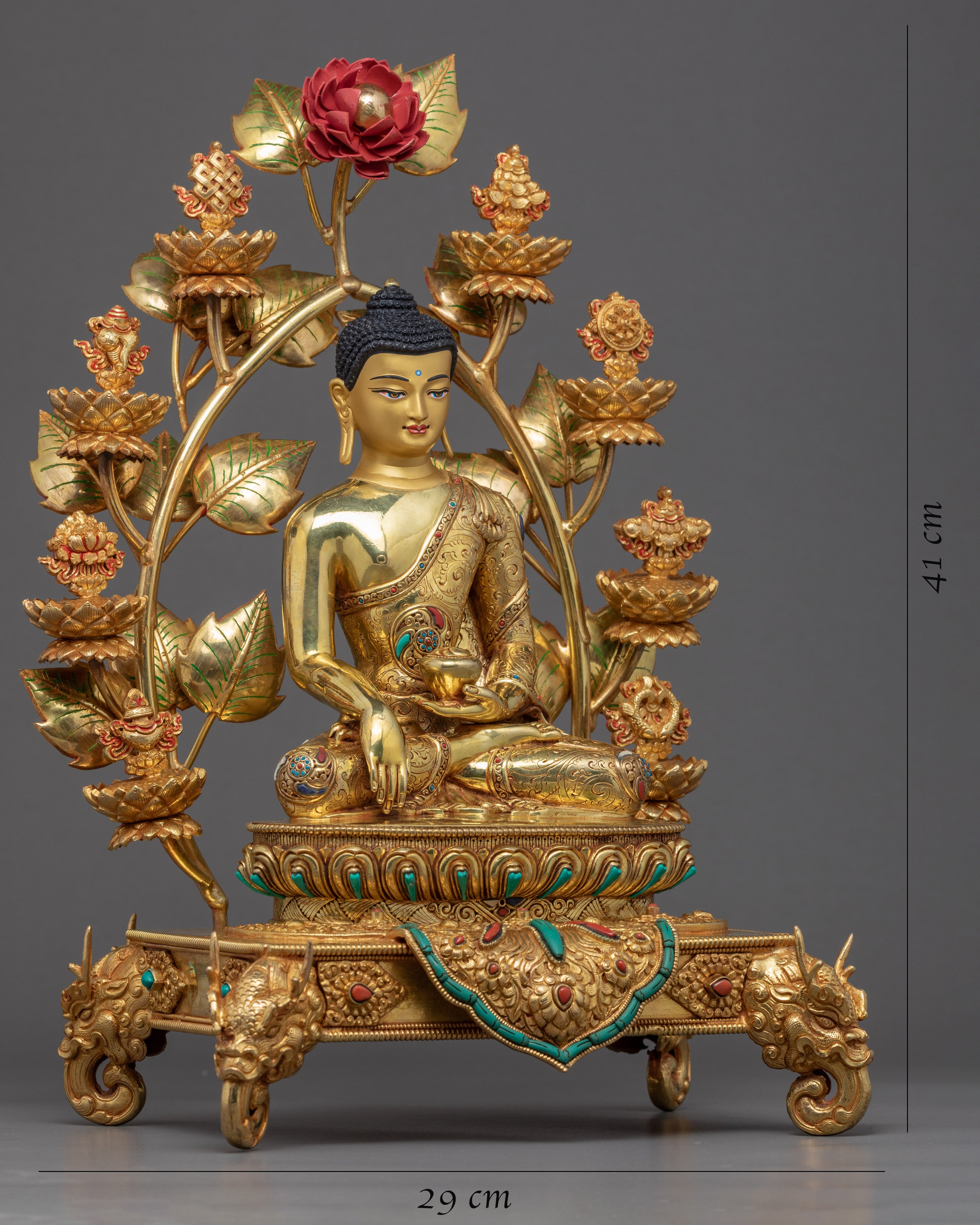 Shakyamuni Buddha Figurine | Hand-Crafted Himalayan Art