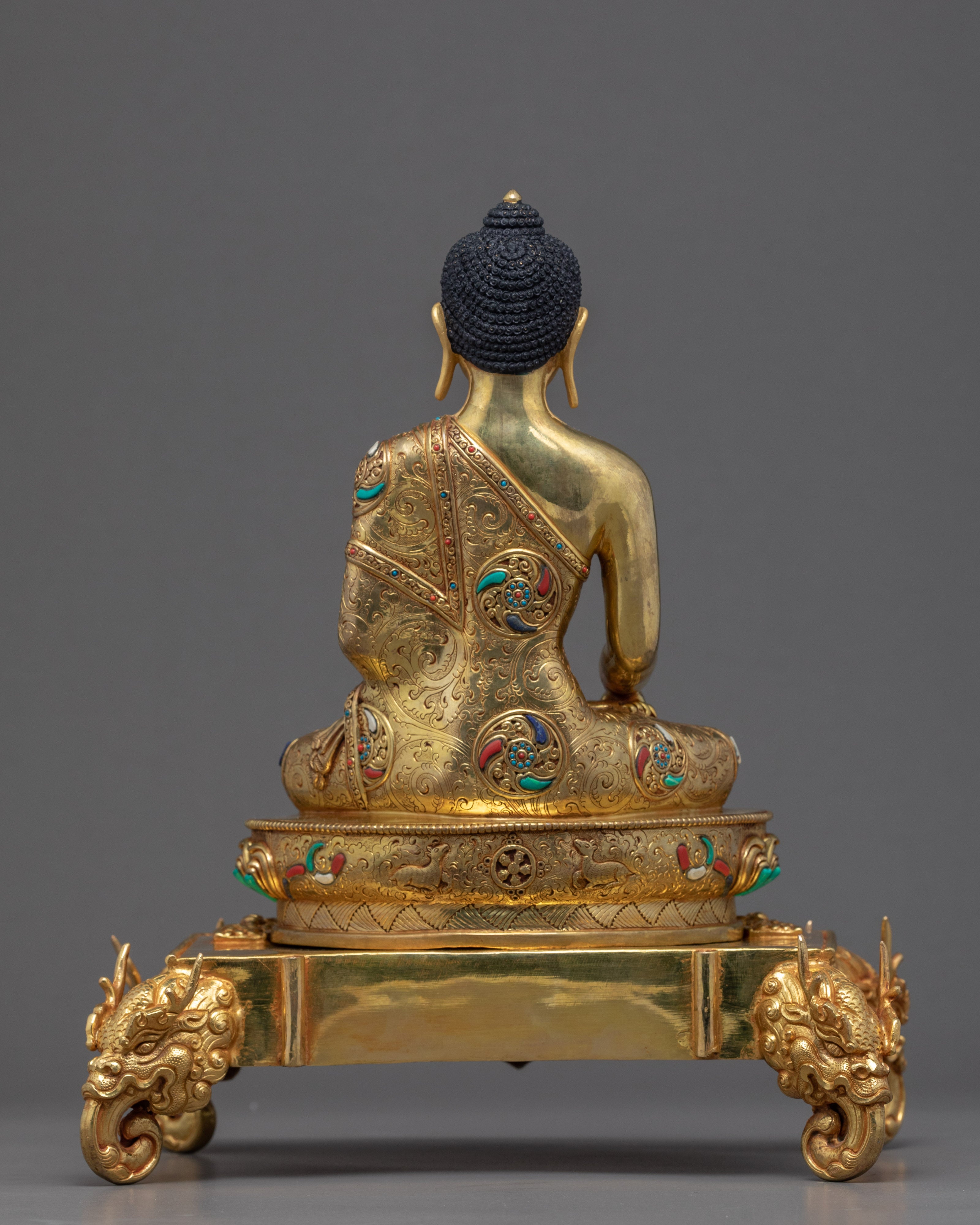 Shakyamuni Buddha Figurine | Hand-Crafted Himalayan Art
