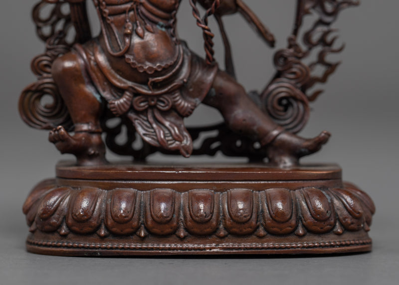Mini Vajrapani Statue | Traditional Buddhist art
