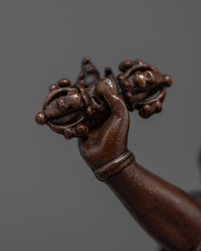 Mini Vajrapani Statue | Traditional Buddhist art