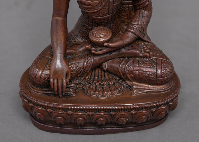 Mini Shakyamuni Buddha Statue | Traditional Buddhist sculpture