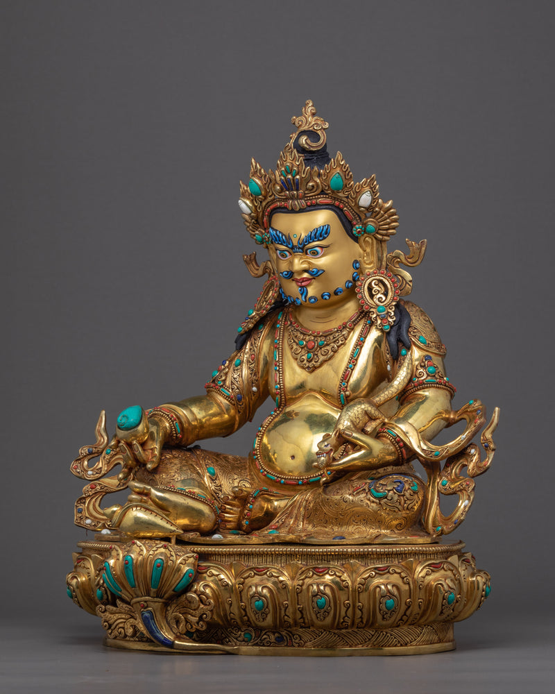 Statue of Dzambhala | Wealth Deity of Buddhism